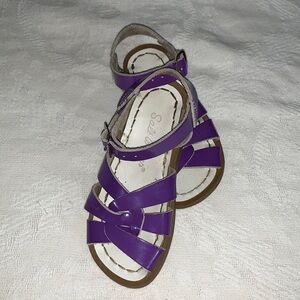 Gently loved Salt Water Purple Sandal